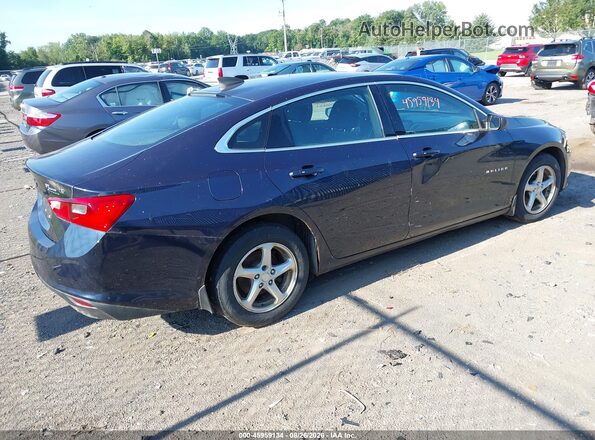 1G1ZB5ST2GF303772 2016 CHEVROLET MALIBU Blue Задня права чверть