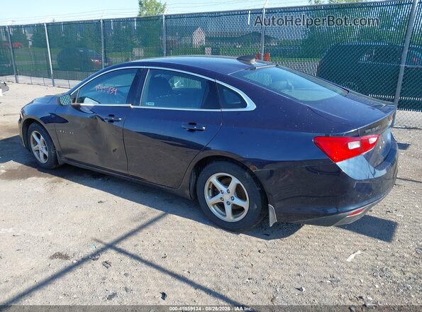 1G1ZB5ST2GF303772 2016 CHEVROLET MALIBU Blue Задня ліва чверть