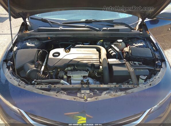 1G1ZB5ST2GF303772 2016 CHEVROLET MALIBU Blue Вид ззаду