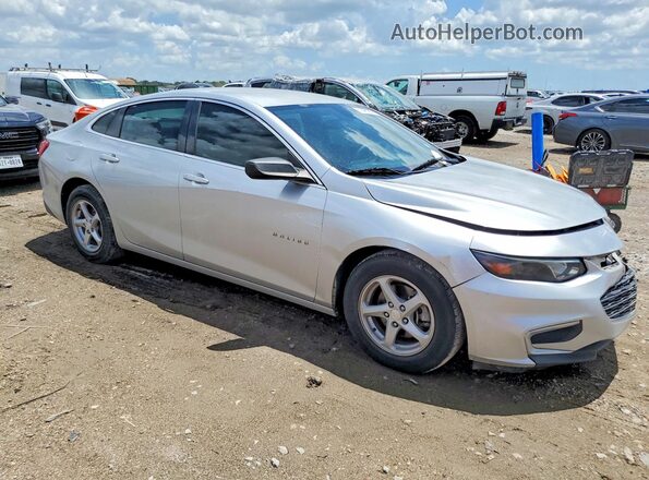 1G1ZB5ST2GF345598 2016 CHEVROLET MALIBU Silver Przód prawy