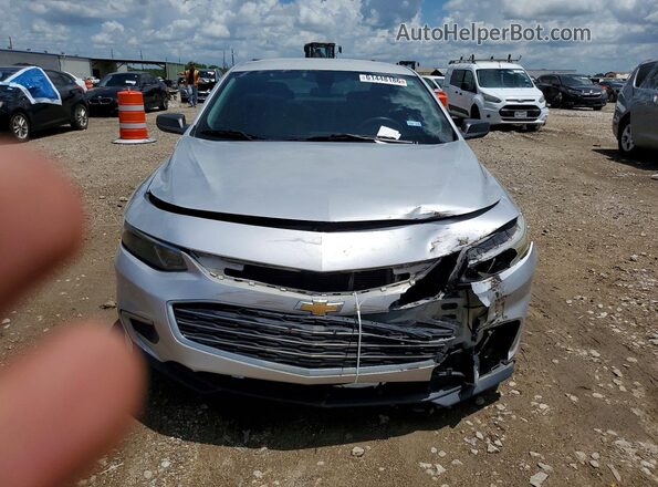 1G1ZB5ST2GF345598 2016 CHEVROLET MALIBU Silver Widok z przodu