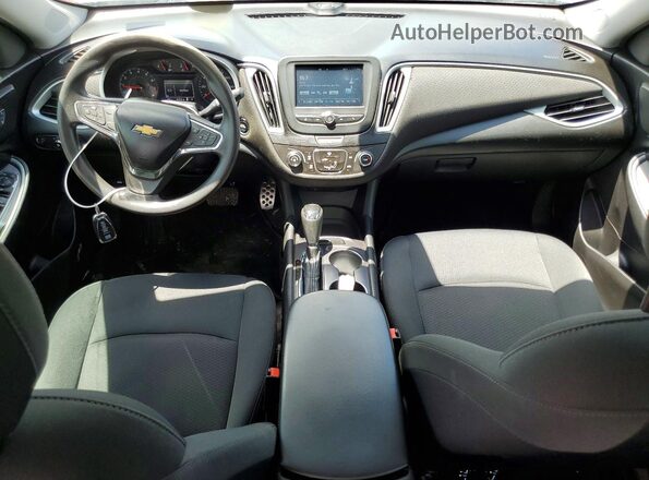 1G1ZB5ST2GF345598 2016 CHEVROLET MALIBU Silver Widok deski rozdzielczej