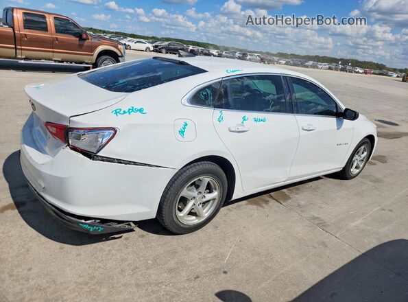 1G1ZB5ST2JF117155 2018 CHEVROLET MALIBU White Tył prawy