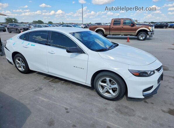 1G1ZB5ST2JF117155 2018 CHEVROLET MALIBU White Przód prawy