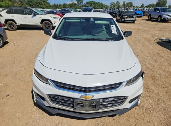 1G1ZB5ST2JF292456 2018 CHEVROLET MALIBU White წინა ხედი
