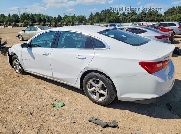 1G1ZB5ST2JF292456 2018 CHEVROLET MALIBU White უკანა მარცხენა