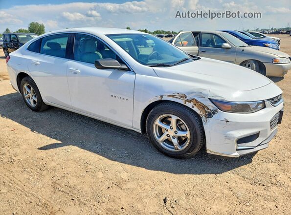 1G1ZB5ST2JF292456 2018 CHEVROLET MALIBU White წინა მარჯვენა