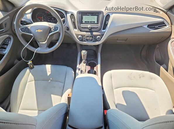 1G1ZB5ST2JF292456 2018 CHEVROLET MALIBU White წინა პანელის ხედი