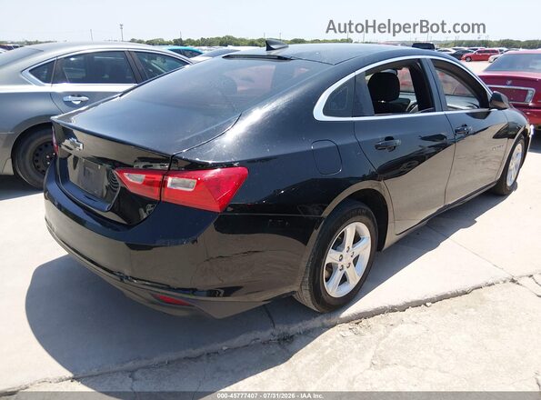1G1ZB5ST2KF213076 2019 CHEVROLET MALIBU Черный Задняя правая четверть