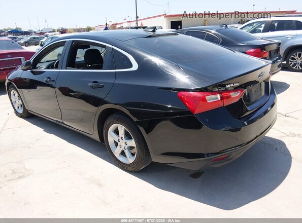 1G1ZB5ST2KF213076 2019 CHEVROLET MALIBU Черный Задняя левая четверть