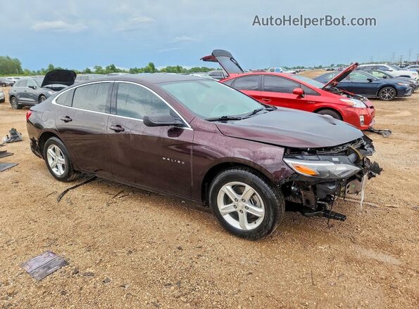 1G1ZB5ST2LF014465 2020 CHEVROLET MALIBU Purple Передня права чверть