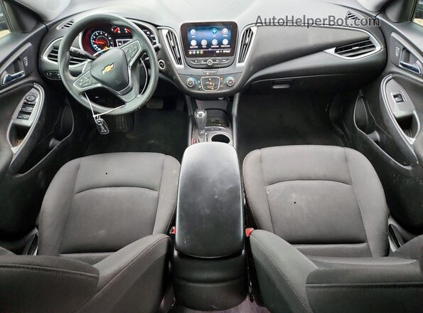 1G1ZB5ST2LF014465 2020 CHEVROLET MALIBU Purple Вид панелі приладів