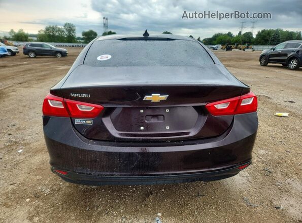 1G1ZB5ST2LF014465 2020 CHEVROLET MALIBU Purple Вид ззаду