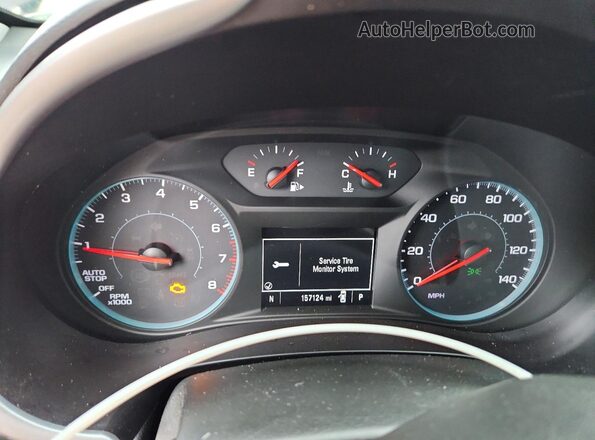 1G1ZB5ST2LF014465 2020 CHEVROLET MALIBU Purple Вид щитка приладів