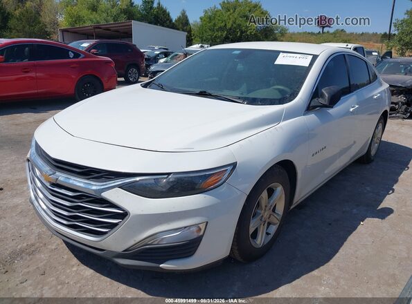 1G1ZB5ST2LF154144 2020 CHEVROLET MALIBU Белый Передняя левая четверть