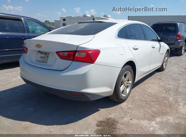 1G1ZB5ST2LF154144 2020 CHEVROLET MALIBU Белый Задняя правая четверть