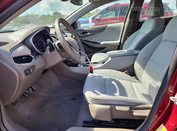 1G1ZB5ST3GF204474 2016 CHEVROLET MALIBU Red Вид салону спереду