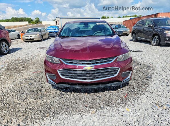 1G1ZB5ST3GF204474 2016 CHEVROLET MALIBU Red Вид спереду