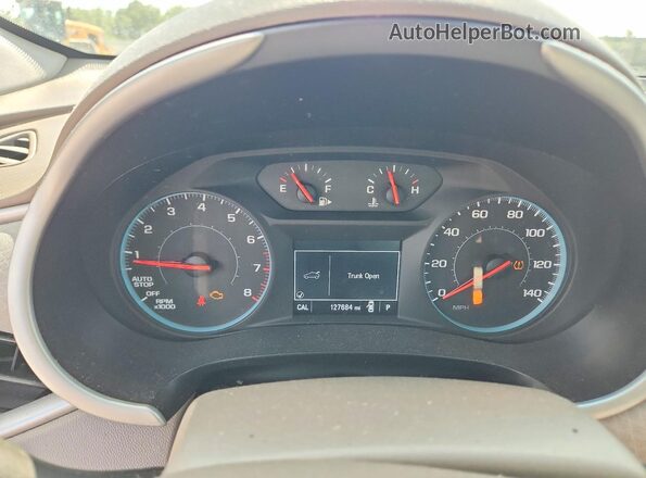 1G1ZB5ST3GF204474 2016 CHEVROLET MALIBU Red Вид щитка приладів