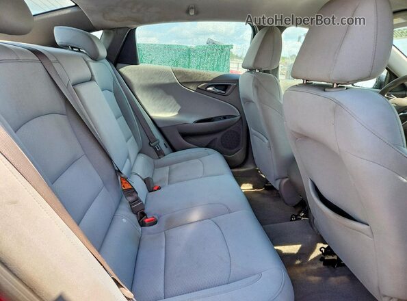 1G1ZB5ST3GF204474 2016 CHEVROLET MALIBU Red Вид задніх сидінь