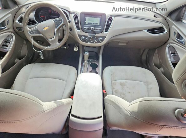 1G1ZB5ST3GF296959 2016 CHEVROLET MALIBU White წინა პანელის ხედი