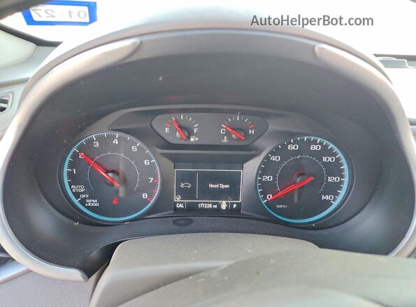 1G1ZB5ST3GF296959 2016 CHEVROLET MALIBU White ხელსაწყოთა პანელის ხედი