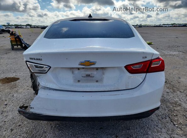 1G1ZB5ST3GF296959 2016 CHEVROLET MALIBU White უკანა ხედი