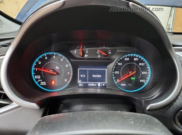 1G1ZB5ST3HF169243 2017 CHEVROLET MALIBU Blue Սարքավորումների վահանակի տեսք