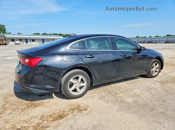 1G1ZB5ST3JF106424 2018 CHEVROLET MALIBU Black Trasero derecho