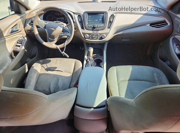 1G1ZB5ST3JF106424 2018 CHEVROLET MALIBU Black Vista del salpicadero