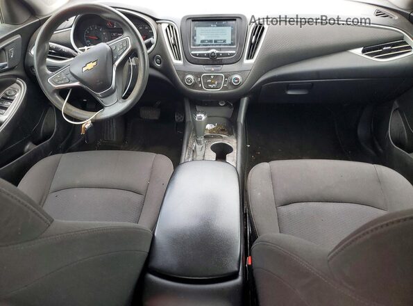 1G1ZB5ST3JF173024 2018 CHEVROLET MALIBU Blue Dashboard view