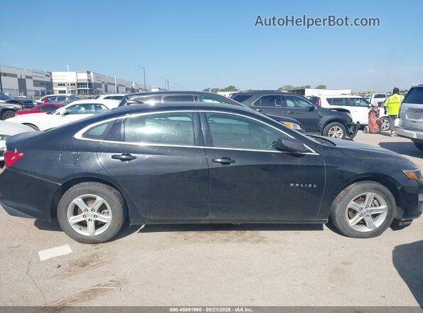 1G1ZB5ST3KF175986 2019 CHEVROLET MALIBU Black Vista del cuadro de instrumentos