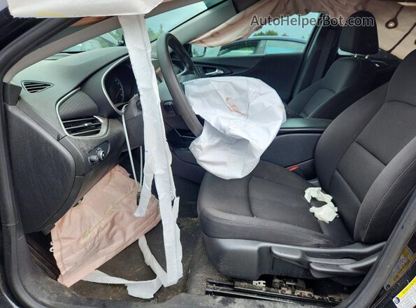 1G1ZB5ST3KF227293 2019 CHEVROLET MALIBU Черный Вид салона спереди