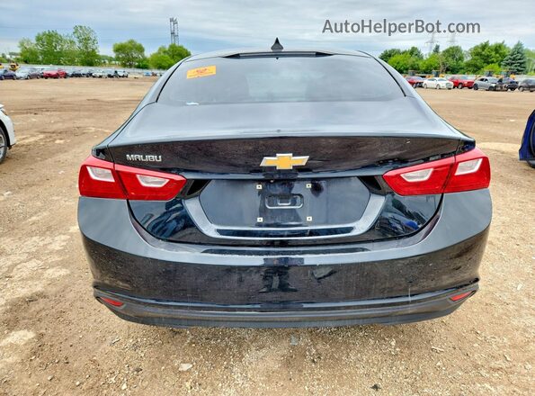 1G1ZB5ST3KF227293 2019 CHEVROLET MALIBU Черный Вид сзади