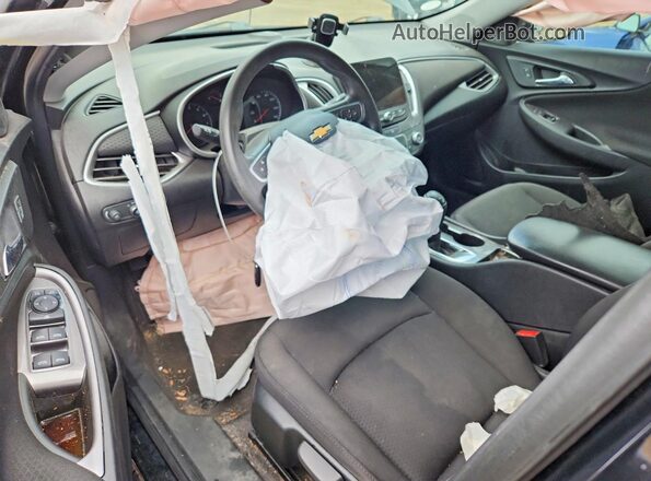 1G1ZB5ST3KF227293 2019 CHEVROLET MALIBU Черный Вид панели приборов