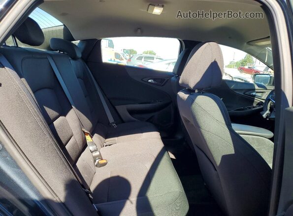 1G1ZB5ST3LF015463 2020 CHEVROLET MALIBU Blue Widok tylnych siedzeń