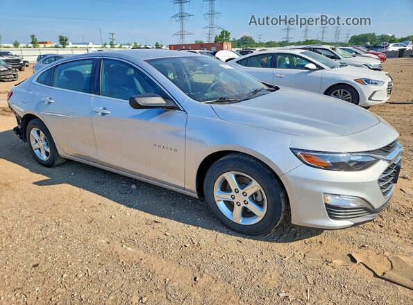 1G1ZB5ST3LF129558 2020 CHEVROLET MALIBU Silver Przód prawy
