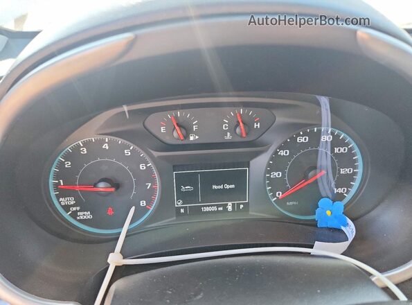 1G1ZB5ST3LF129558 2020 CHEVROLET MALIBU Silver Widok zestawu wskaźników