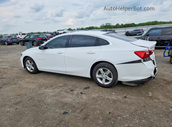 1G1ZB5ST3LF134596 2020 CHEVROLET MALIBU White Trasero izquierdo