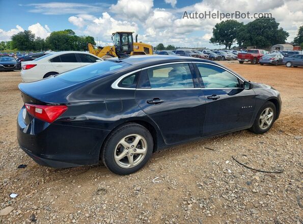 1G1ZB5ST4GF179293 2016 CHEVROLET MALIBU Черный Задняя правая четверть