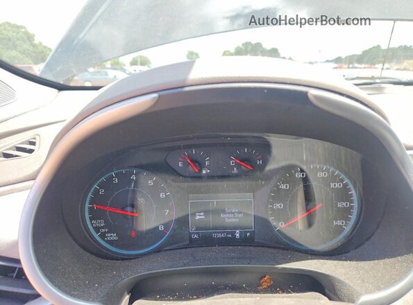 1G1ZB5ST4GF179293 2016 CHEVROLET MALIBU Черный Вид щитка приборов