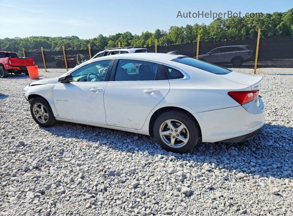 1G1ZB5ST4GF285517 2016 CHEVROLET MALIBU Белый Задняя левая четверть