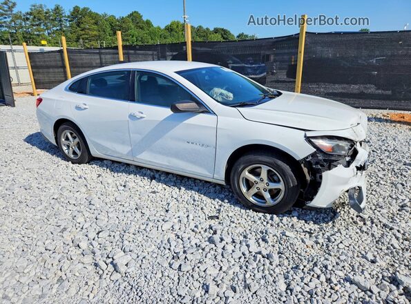 1G1ZB5ST4GF285517 2016 CHEVROLET MALIBU Белый Передняя правая четверть