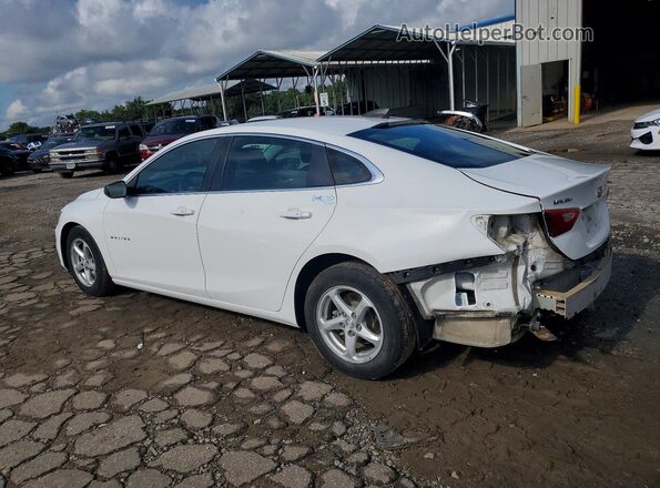 1G1ZB5ST4GF307077 2016 CHEVROLET MALIBU White Trasero izquierdo