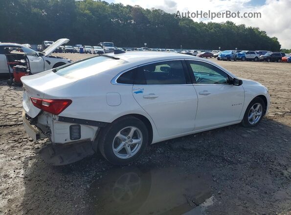 1G1ZB5ST4GF307077 2016 CHEVROLET MALIBU White Trasero derecho