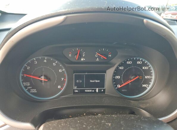 1G1ZB5ST4GF307077 2016 CHEVROLET MALIBU White Vista del cuadro de instrumentos