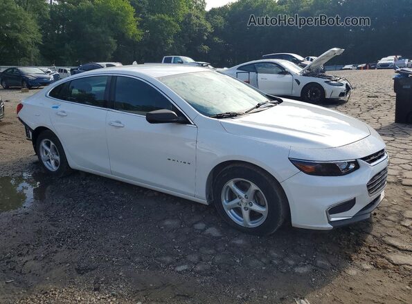 1G1ZB5ST4GF307077 2016 CHEVROLET MALIBU White Delantero derecho