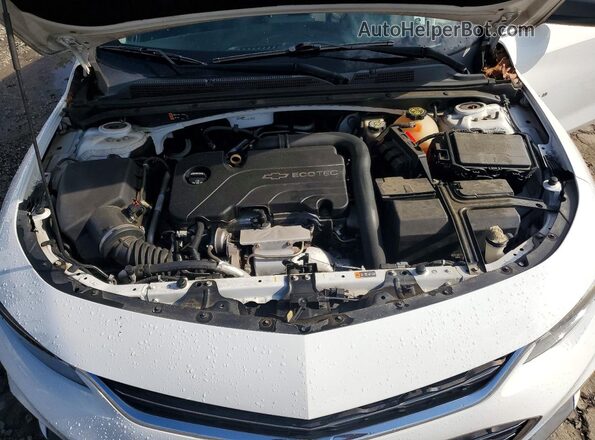 1G1ZB5ST4GF307077 2016 CHEVROLET MALIBU White Vista interior trasera