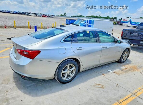 1G1ZB5ST4HF128667 2017 CHEVROLET MALIBU Silver Tył prawy