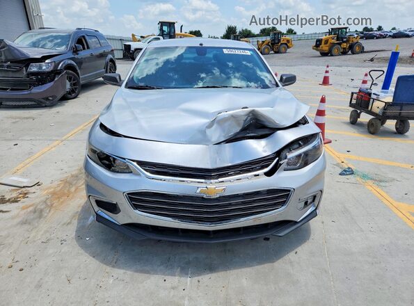 1G1ZB5ST4HF128667 2017 CHEVROLET MALIBU Silver Widok z przodu